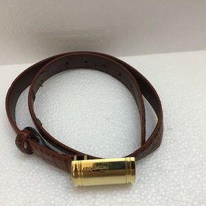 Vintage Kenneth Cole Women’s Belt Size Medium Genuine Italian Calf Leather